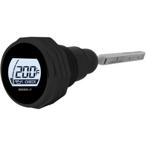 PartzBiz HD: 4413335-KOSO BA053001 สีดำเครื่องวัดน้ำมันดิจิตอล Dip Stick 07-16 Harley-Davidson Touring FLH/T แผนที่ electra glide king อุณหภูมิระดับจอแสดงผล LCD PartzBiz HD: 4413335-KOSO BA053001 สีดำเครื่องวัดน้ำมันดิจิตอล Dip Stick 07-16 Harley-Davidson Touring FLH/T แผนที่ electra glide king อุณหภูมิระดับจอแสดงผล LCD