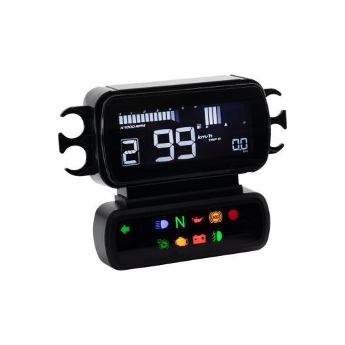 PartzBiz HD: 4413304-Koso D2 มัลติฟังก์ชันมิเตอร์สำหรับ Harley 14-23 FLHR 11-17 FXST 12-23 FXD 14-22 XL | บธ.080020