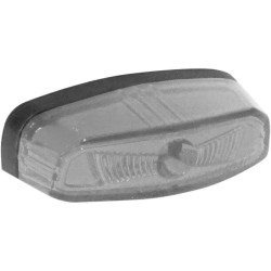 PartzBiz HD DS20101395 - Koso HB034010 Hawkeye Smoked Clear Red LED Brake Taillight Running License Plate Light Bright Harley Davidson Indian Yamaha Triumph Suzuki Custom Chopper Softail Sportster Touring Dyna Street Stop Fender Lighting Upgrade Replacement PartzBiz HD DS20101395 - Koso HB034010 Hawkeye Smoked Clear Red LED Brake Taillight Running License Plate Light Bright Harley Davidson Indian Yamaha Triumph Suzuki Custom Chopper Softail Sportster Touring Dyna Street Stop Fender Lighting Upgrade Replacement