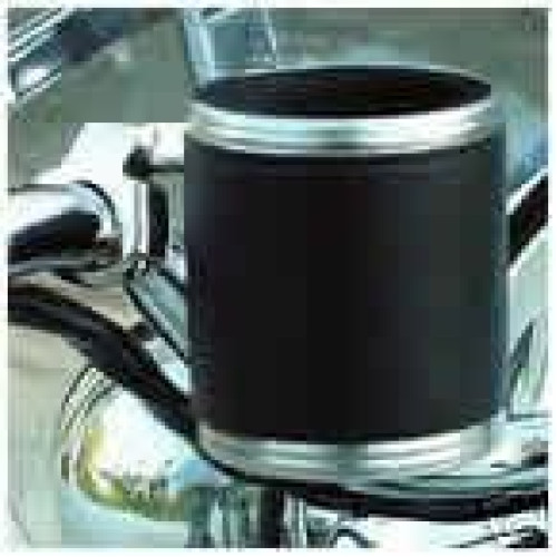 PartzBiz HD: 4413285-Kruzer Caddy Motorcycle/ATV Leather Wrap Cup Holder | 