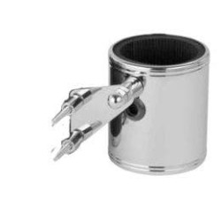PartzBiz HD WP571-6103 - Kruzer Kaddy Kustom Kaddy 925 Chrome Universal Cup Drink Holder UTV Boat PartzBiz HD WP571-6103 - Kruzer Kaddy Kustom Kaddy 925 Chrome Universal Cup Drink Holder UTV Boat