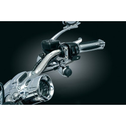 PartzBiz HD KA1483 - Kuryakyn 1483 Chrome Clutch/Brake Perch Handlebar Electrical Power Point Device Charger PartzBiz HD KA1483 - Kuryakyn 1483 Chrome Clutch/Brake Perch Handlebar Electrical Power Point Device Charger