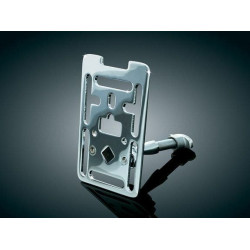 PartzBiz HD KA1683 - Kuryakyn 1683 แผ่นยึดอุปกรณ์เสริมแฮนด์สากล Chrome PartzBiz HD KA1683 - Kuryakyn 1683 แผ่นยึดอุปกรณ์เสริมแฮนด์สากล Chrome
