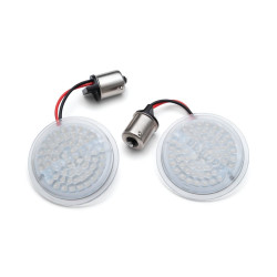 PartzBiz HD KA2936 - Kuryakyn 2936 LuminEZ LED ไฟเลี้ยวด้านหลัง 1156 Amber Bullet Style Harley PartzBiz HD KA2936 - Kuryakyn 2936 LuminEZ LED ไฟเลี้ยวด้านหลัง 1156 Amber Bullet Style Harley