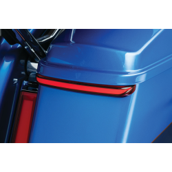 PartzBiz HD KA2941 - Kuryakyn 2942 Tracer กระเป๋าข้างหลังไฟ LED เลนส์ควัน Harley PartzBiz HD KA2941 - Kuryakyn 2942 Tracer กระเป๋าข้างหลังไฟ LED เลนส์ควัน Harley