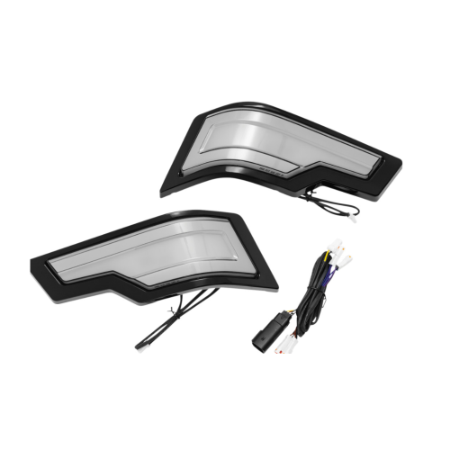 PartzBiz HD: 4413155-Kuryakyn 2955 ไฟท้าย LED Tour Pak Black Smoke Harley Touring 14-up | 2955 PartzBiz HD: 4413155-Kuryakyn 2955 ไฟท้าย LED Tour Pak Black Smoke Harley Touring 14-up | 2955