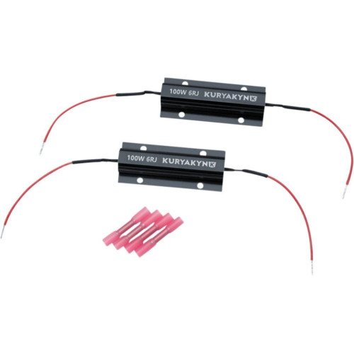 PartzBiz HD: 4413159-Kuryakyn 2992 Aluminum Load Equalizer Modules 100w 6Ohm 12v