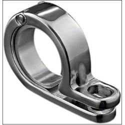 PartzBiz HD KA4018 - Kuryakyn 4018 Chrome Universal P-Clamp for 7/8" 1" Tubing Sold Each PartzBiz HD KA4018 - Kuryakyn 4018 Chrome Universal P-Clamp for 7/8" 1" Tubing Sold Each
