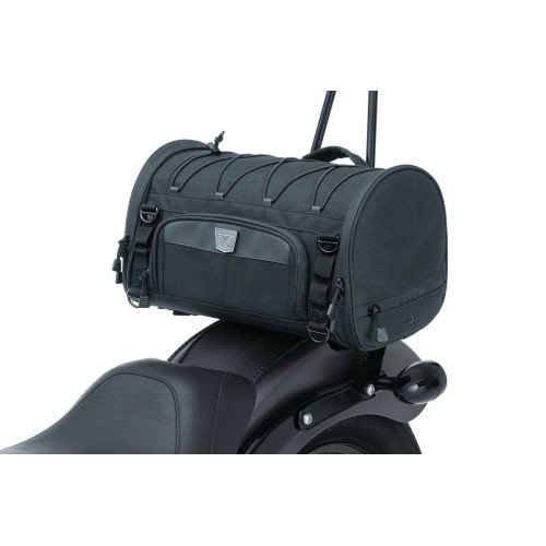 PartzBiz HD: 4413078-Kuryakyn 5213 Momentum Rambler Roll Rack Bag ชั้นวางสัมภาระ Harley & Metric PartzBiz HD: 4413078-Kuryakyn 5213 Momentum Rambler Roll Rack Bag ชั้นวางสัมภาระ Harley & Metric