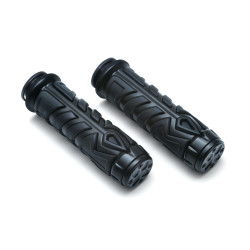 PartzBiz HD KA5753 - Kuryakyn 5753 ด้ามจับหอกซาตินสีดำ 18-19 รุ่นอินเดีย ยาง EPDM PartzBiz HD KA5753 - Kuryakyn 5753 ด้ามจับหอกซาตินสีดำ 18-19 รุ่นอินเดีย ยาง EPDM