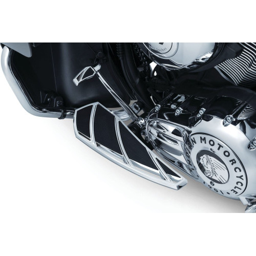 PartzBiz HD: 4413003-Kuryakyn 5770 Chrome Phantom Driver Floorboards 14-18 Indian Models 485086