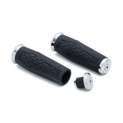 PartzBiz HD KA5928 - Kuryakyn 5928 Chrome Universal Hex Grips เส้นผ่านศูนย์กลาง 7/8” พร้อมปลายเปิดเมตริกแบบกำหนดเอง 06302366 0630-2366 Davidson PartzBiz HD KA5928 - Kuryakyn 5928 Chrome Universal Hex Grips เส้นผ่านศูนย์กลาง 7/8” พร้อมปลายเปิดเมตริกแบบกำหนดเอง 06302366 0630-2366 Davidson