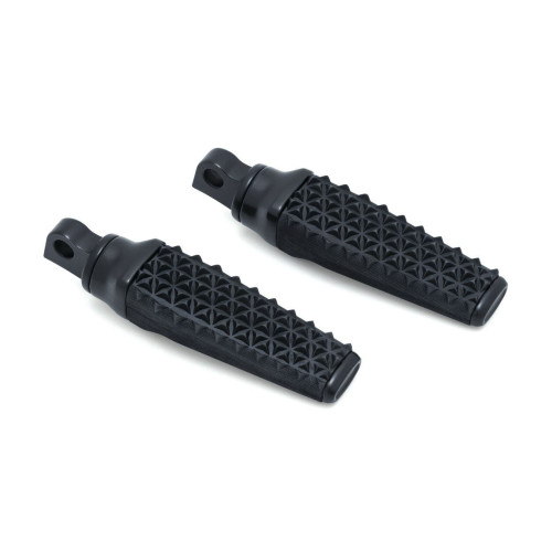 PartzBiz HD: 4412977-Kuryakyn 5953 Satin Black Thresher Pegs Harley Male Mount Fit 