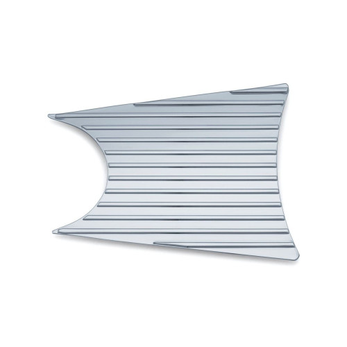 PartzBiz HD: 4412981-Kuryakyn 6062 Chrome Finned Primary Accent Engine Cover Harley Milwaukee M8 17-18
