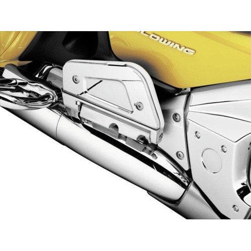 PartzBiz HD: 4412897-Kuryakyn 7015 Chrome Passenger Floorboard Covers 01-17 Honda GL1800 Gold Wing Foot Rest Mount Bezel Trim Accent Panel อุปกรณ์เสริมอุปกรณ์ศิลปะการปะติด 495509 16210470 1621-0470 PartzBiz HD: 4412897-Kuryakyn 7015 Chrome Passenger Floorboard Covers 01-17 Honda GL1800 Gold Wing Foot Rest Mount Bezel Trim Accent Panel อุปกรณ์เสริมอุปกรณ์ศิลปะการปะติด 495509 16210470 1621-0470