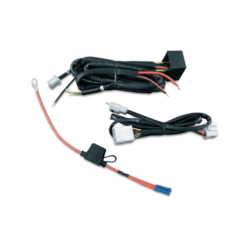 PartzBiz HD: 4412855-Kuryakyn 7672 Plug & Play สายไฟพ่วงและสายรัดรีเลย์สำหรับ Harley 97-13