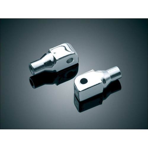 PartzBiz HD: 4412804-Kuryakyn 8812 Chrome Tapered Peg Adapters for Yamaha PartzBiz HD: 4412804-Kuryakyn 8812 Chrome Tapered Peg Adapters for Yamaha