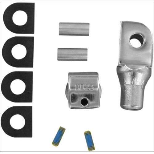 PartzBiz HD: 4412808-Kuryakyn 8823 อะแดปเตอร์หมุดเรียว Chrome สำหรับ Suzuki PartzBiz HD: 4412808-Kuryakyn 8823 อะแดปเตอร์หมุดเรียว Chrome สำหรับ Suzuki