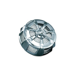 PartzBiz HD KA9439 - Kuryakyn 9439 Chrome Alley Cat ฝาครอบกรองอากาศ Harley Touring Dyna Softail | 9439 PartzBiz HD KA9439 - Kuryakyn 9439 Chrome Alley Cat ฝาครอบกรองอากาศ Harley Touring Dyna Softail | 9439