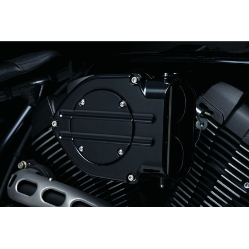 PartzBiz HD: 4412756-Kuryakyn 9428 Black Hypercharger Air Cleaner Kit w/ Jet Yamaha Bolt SCR95014-19 comfort best for controls leverage shorty audio dash batwing fairing LED dragger