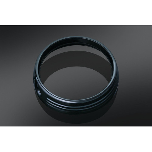 PartzBiz HD: 4412727-Kuryakyn Black 7" Headlight Headlamp Trim Ring Bezel for Harley FLH/T 14-15 | 6916