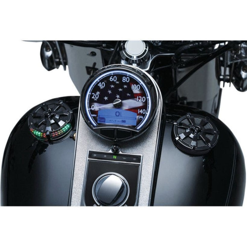 PartzBiz HD: 4412688-Kuryakyn Black Alley Cat Vented สกรูในฝาเชื้อเพลิงแก๊สสำหรับ Harley 96-16 FL FX XL | 7384