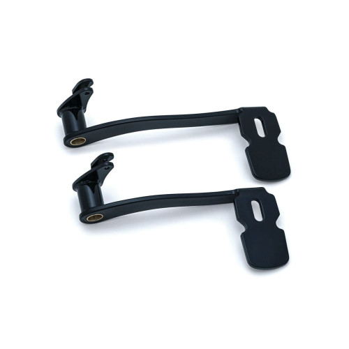 PartzBiz HD: 4412708-มือเบรก Kuryakyn Black Extended สำหรับ Harley Touring Models 14-16 ไม่มีตัวล่าง | 9671