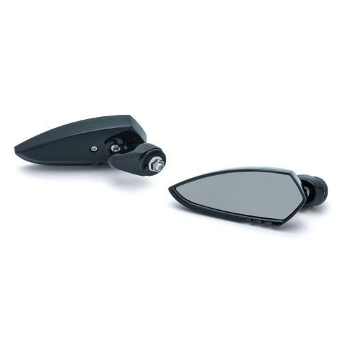 PartzBiz HD: 4412668-Kuryakyn Black Fairing Mounted Scythe Mirrors for Harley Batwing Fairing 96-13 1817 PartzBiz HD: 4412668-Kuryakyn Black Fairing Mounted Scythe Mirrors for Harley Batwing Fairing 96-13 1817
