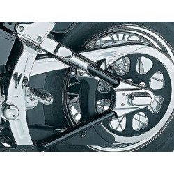 PartzBiz HD KA7851 - Kuryakyn Chrome Boomerang Swingarm Covers 00-07 Harley Softail FXST FLST | 7851 PartzBiz HD KA7851 - Kuryakyn Chrome Boomerang Swingarm Covers 00-07 Harley Softail FXST FLST | 7851