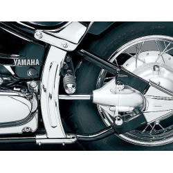PartzBiz HD KA8236 - Kuryakyn Chrome Boomerang Frame Covers (pr) Fits: V Star 650 | 8236 PartzBiz HD KA8236 - Kuryakyn Chrome Boomerang Frame Covers (pr) Fits: V Star 650 | 8236