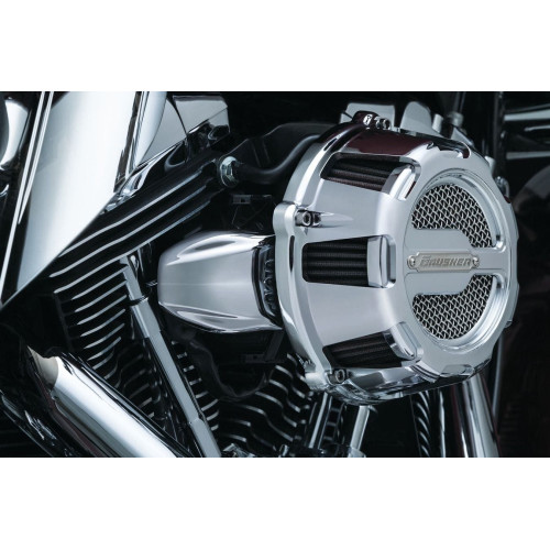 PartzBiz HD: 4412572-Kuryakyn Chrome Bantam Throttle Servo Cover for Harley TBW 08-16 Models 9845
