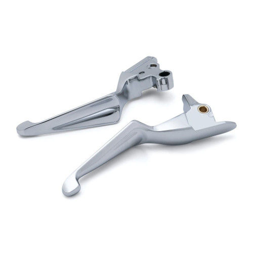 PartzBiz HD: 4412582-Kuryakyn Chrome Boss Blades Hand Levers Brake & Clutch for Harley Softail '15-'17 1837 PartzBiz HD: 4412582-Kuryakyn Chrome Boss Blades Hand Levers Brake & Clutch for Harley Softail '15-'17 1837