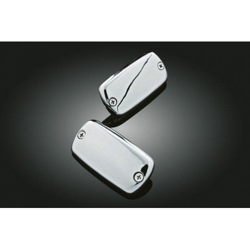 PartzBiz HD: 4412544-Kuryakyn 7800 Chrome Brake Master Cylinder Reservoir Covers (pr) Gold Wing VTX F6B PartzBiz HD: 4412544-Kuryakyn 7800 Chrome Brake Master Cylinder Reservoir Covers (pr) Gold Wing VTX F6B