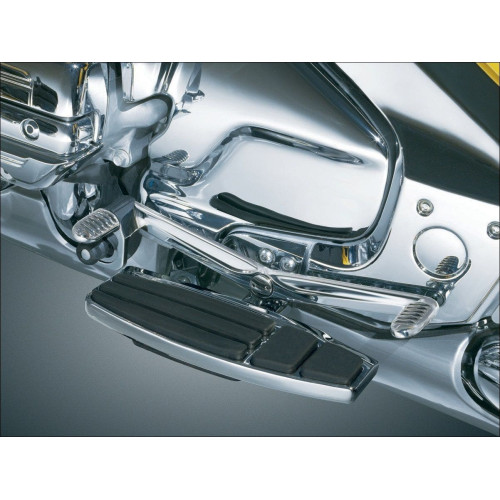 PartzBiz HD: 4412558-Kuryakyn Chrome Driver Floorboard Kit for Honda Goldwing
