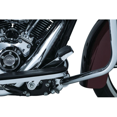 PartzBiz HD: 4412522-มือเบรก Kuryakyn Chrome แบบขยายสำหรับ Harley Touring Models 14-16 พร้อมตัวล่าง | 9672