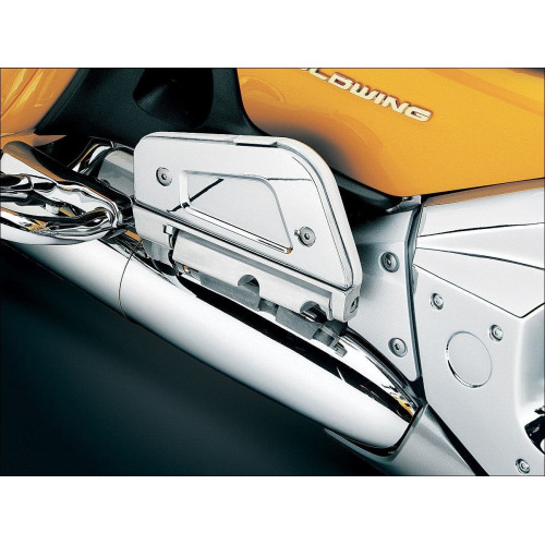 PartzBiz HD: 4412532-Kuryakyn Chrome Footpeg Mounts for 01-16 Honda Gold Wing GL1800 & F6B