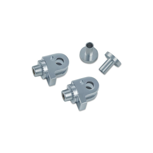 PartzBiz HD: 4412538-Kuryakyn Chrome Splined Peg Adapters สำหรับ Triumph