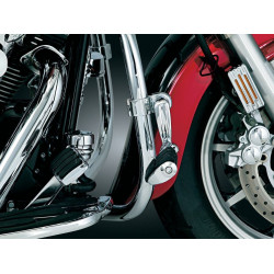 PartzBiz HD ka4575 - Kuryakyn Chrome Longhorn Offset Dually Highway ISO หมุด 1-1/4” แถบป้องกันเครื่องยนต์ | 4575