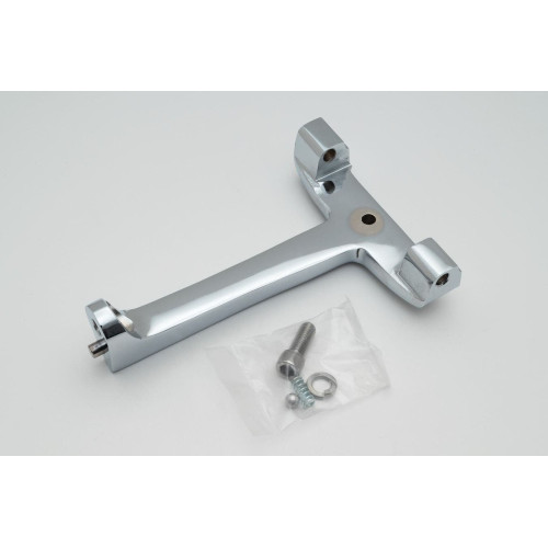 PartzBiz HD: 4412470-Kuryakyn Chrome Standard Length Passenger Board T Bracket Mount Harley FLH (EA) | 4569