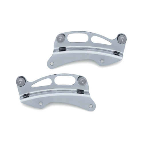 PartzBiz HD: 4412453-Kuryakyn 7098 Chrome Quick Release 4 Point Attachment Mount For Harley 14-18