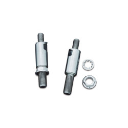 PartzBiz HD KA1713 - อะแดปเตอร์กระจกยก Kuryakyn Chrome Honda Kawasaki Suzuki Indian Victory 1713 PartzBiz HD KA1713 - อะแดปเตอร์กระจกยก Kuryakyn Chrome Honda Kawasaki Suzuki Indian Victory 1713