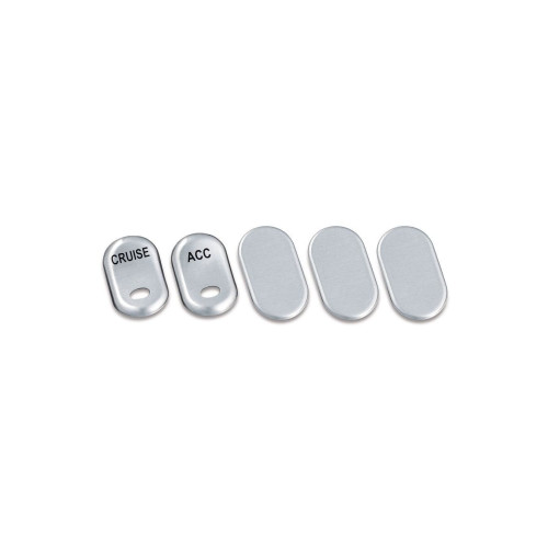 PartzBiz HD: 4412425-Kuryakyn Chrome Rocker Switch Covers FLHX/FLHXSE/FLTRX | 7233