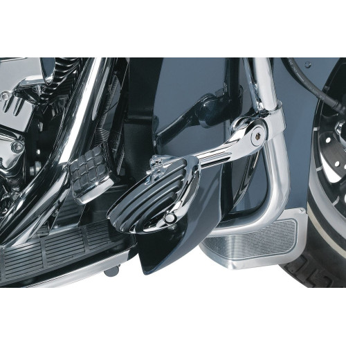 PartzBiz HD: 4412384-Kuryakyn Chrome Avg Rider Tour Tech Cruise Peg 1/4 ” เมาท์ยาว 6 ” ISO Wing Pegs | 4528
