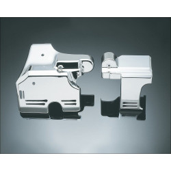 PartzBiz HD KA7710 - Kuryakyn Chrome Transmission Covers for 97-04 Honda Valkyrie Models (exc. Rune)