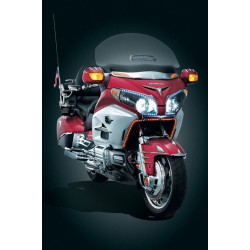 PartzBiz HD KA7360 - Kuryakyn Chrome Fairing / Vent Spear Shape Fins for Honda Goldwing Models 12-15 | 7360 PartzBiz HD KA7360 - Kuryakyn Chrome Fairing / Vent Spear Shape Fins for Honda Goldwing Models 12-15 | 7360