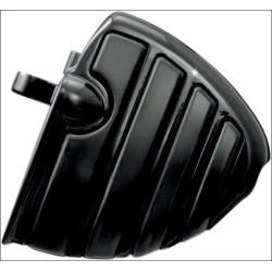 PartzBiz HD KA7563 - Kuryakyn บอร์ดมินิ ISO-Wing สีดำเงาพร้อมอะแดปเตอร์เมาท์ตัวผู้ Harley PartzBiz HD KA7563 - Kuryakyn บอร์ดมินิ ISO-Wing สีดำเงาพร้อมอะแดปเตอร์เมาท์ตัวผู้ Harley