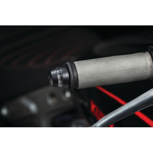 PartzBiz HD: 4412112-Kuryakyn Kellermann BL 2000 2559 Black Amber LED Bar End Turn Signal Harley & Metric