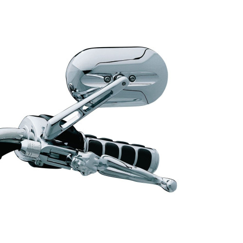 PartzBiz HD: 4412085-Kuryakyn 1430 Chrome Large Head Handlebar Mirror Standard Stem Harley & Metric | 1430