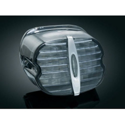 PartzBiz HD KA5434 - Kuryakyn Smoke Lens Deluxe LED Rear Taillight Conversion Kit for Harley | 5434