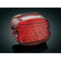 PartzBiz HD KA5437 - Kuryakyn L.E.D. Taillight Conversions Low Profile W/O License Plate Window | 5437